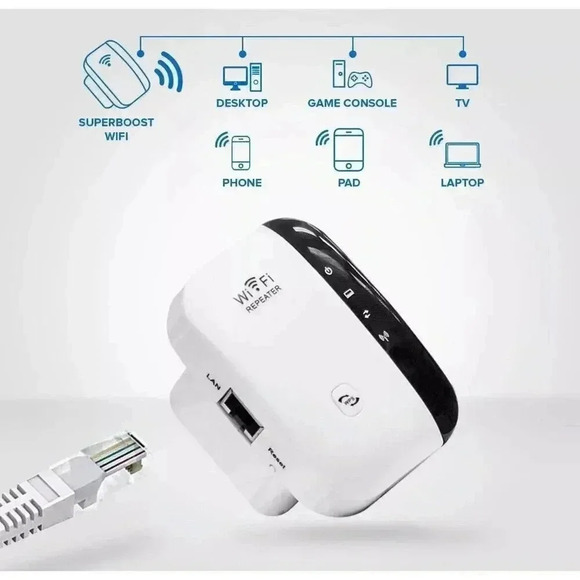 WiFi Range Extender Internet Booster Wireless Signal Repeater Wireless Amplifier - Picture 12 of 16